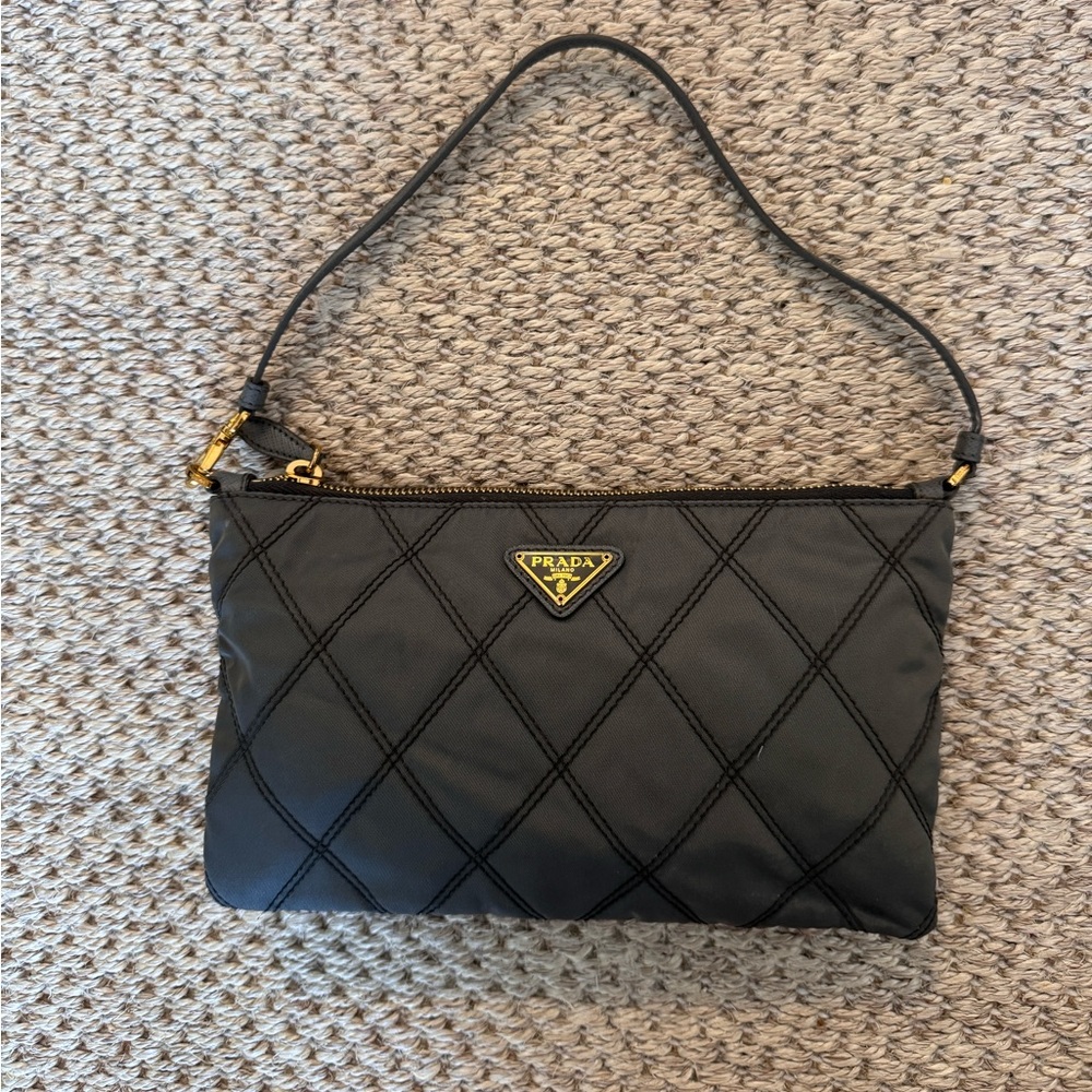Prada Nylon Mini Quilted Bag